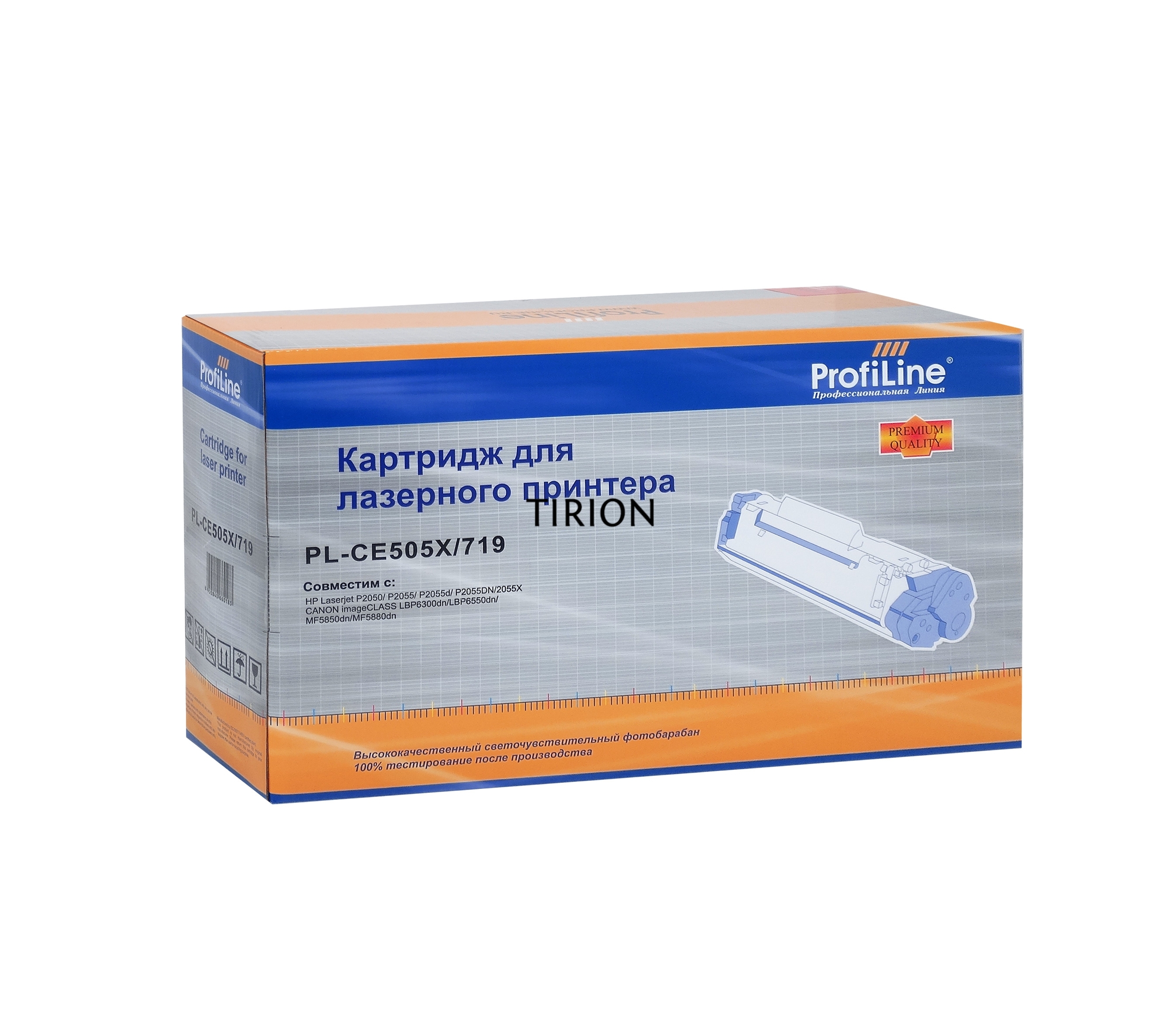 Картридж лазерный PL-CE505X/719 для принтеров HP LJ P2050/P2055/P2055D/P2055DN/Canon LBP 6300dn/6650dn/MF5840dn/5880dn/MF5940 6500 копий ProfiLine
