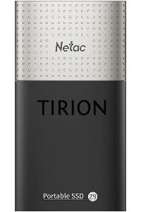 Накопитель SSD External Netac 2.0Tb Z9 <NT01Z9-002T-32BK> (USB3.2, up to 550/480MBs, 90х47.5х11.5mm, Aluminium+Plastic)