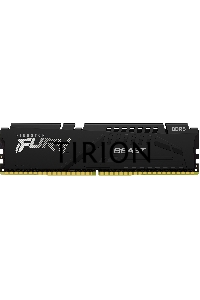 Оперативная память Kingston Fury Beast, DDR5, 32GB (1x32GB), 5600MHz, CL40, с радиаторами, черный