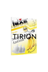 Презервативы Luxe КОНВЕРТ Заключенный из Алабамы (Банан) 18 см., 3 шт. в упаковке